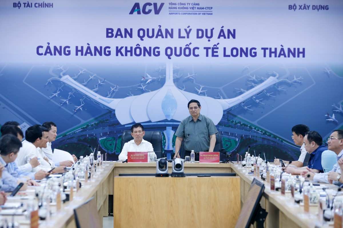 Không lùi tiến độ sân bay Long Thành, nếu chậm tiến độ thì thay người