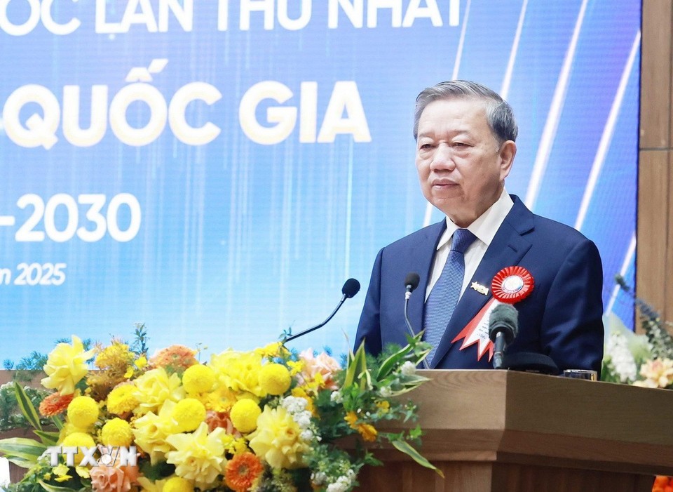 Tổng Bí thư Tô Lâm nhấn mạnh sự ra đời của Hiệp hội Dữ liệu Quốc gia trong bối cảnh hiện nay là hết sức quan trọng