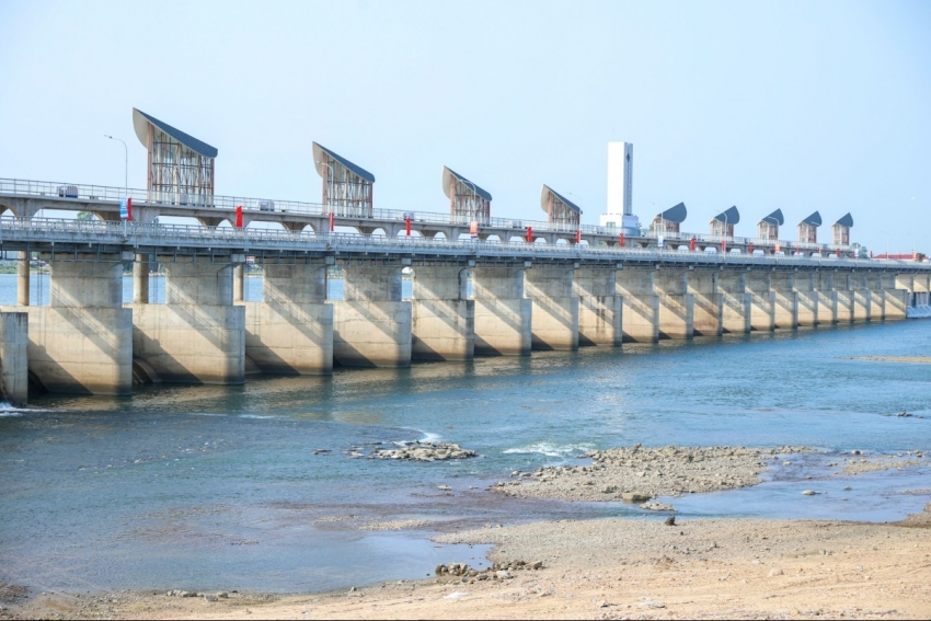 Bình Định: Khánh thành đập dâng Phú Phong 738 tỷ đồng