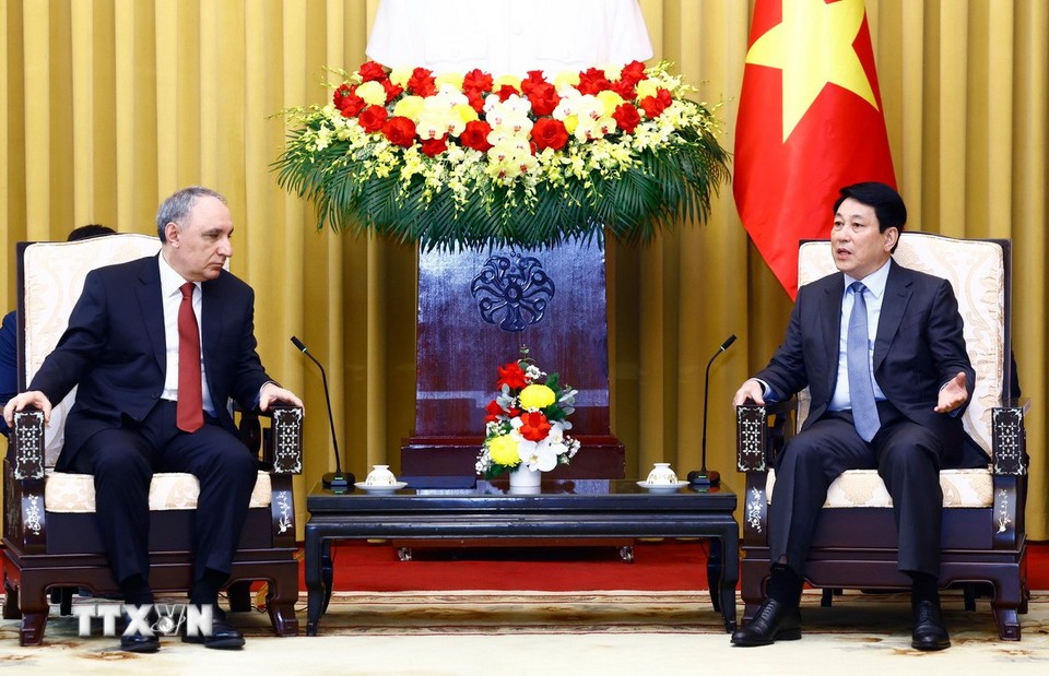 Chủ tịch nước đề nghị hai bên thường xuyên trao đổi các đoàn các cấp sang thăm, làm việc và phiên bản chính thức của 555win 