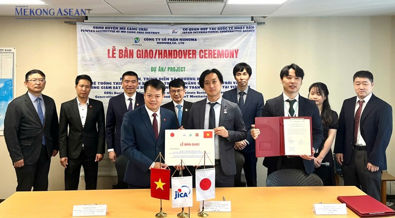JICA thắp sáng vùng cao Tây Bắc bằng hệ thống phát và lưu trữ điện mặt trời
