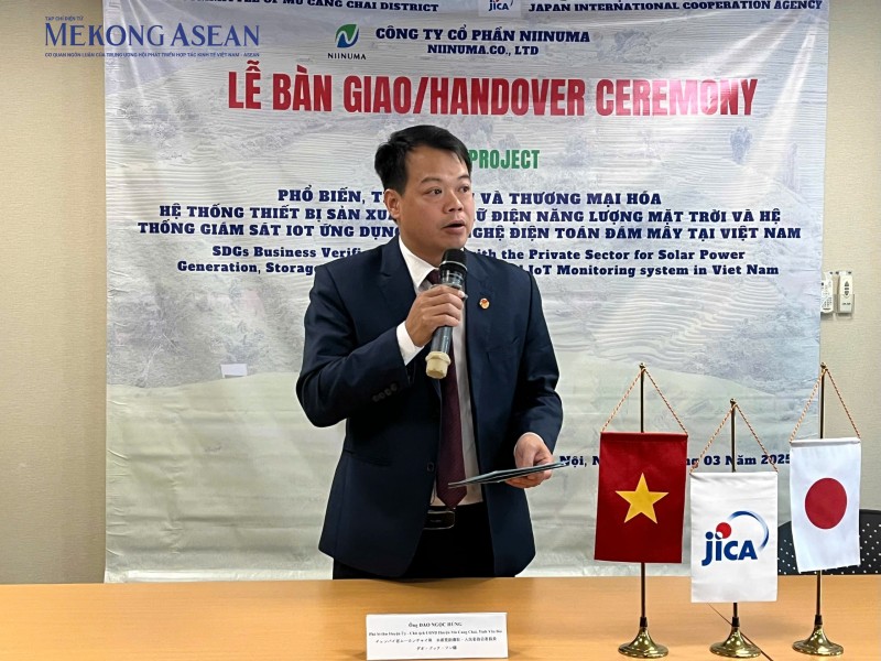 JICA thắp sáng vùng cao Tây Bắc bằng hệ thống phát và lưu trữ điện mặt trời