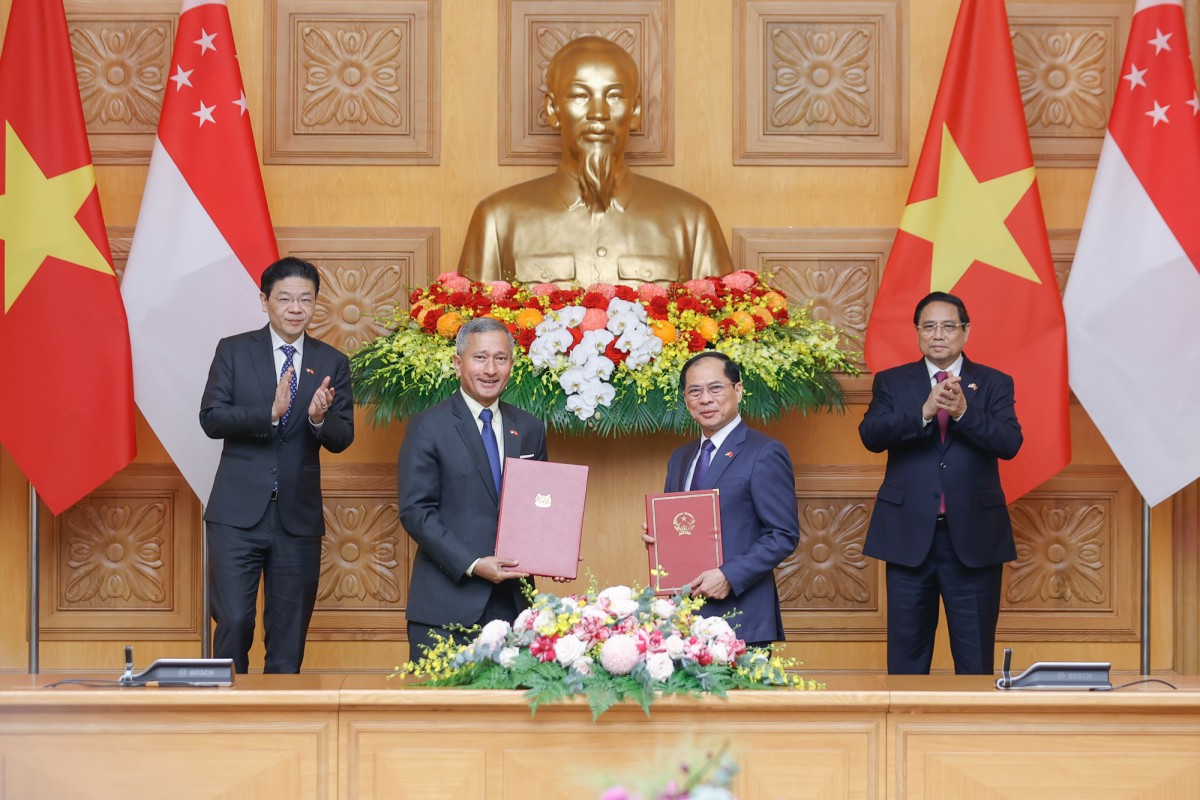 Tạo đột phá mới cho quan hệ Đối tác Chiến lược toàn diện Việt Nam - Singapore