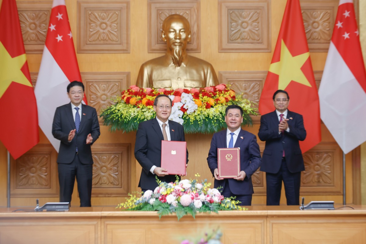 Tạo đột phá mới cho quan hệ Đối tác Chiến lược toàn diện Việt Nam - Singapore