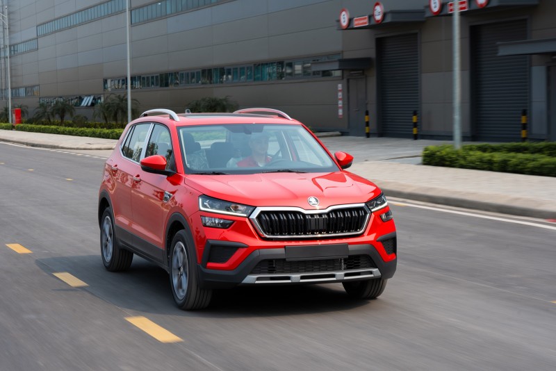 Mẫu xe Skoda Kushaq. Ảnh: TC Group.