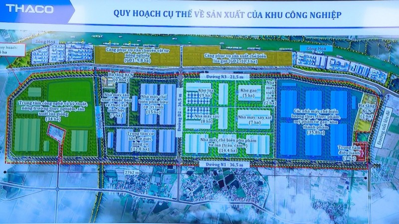 Tháo “nút thắt” mặt bằng cho KCN nông nghiệp Thaco tại Thái Bình