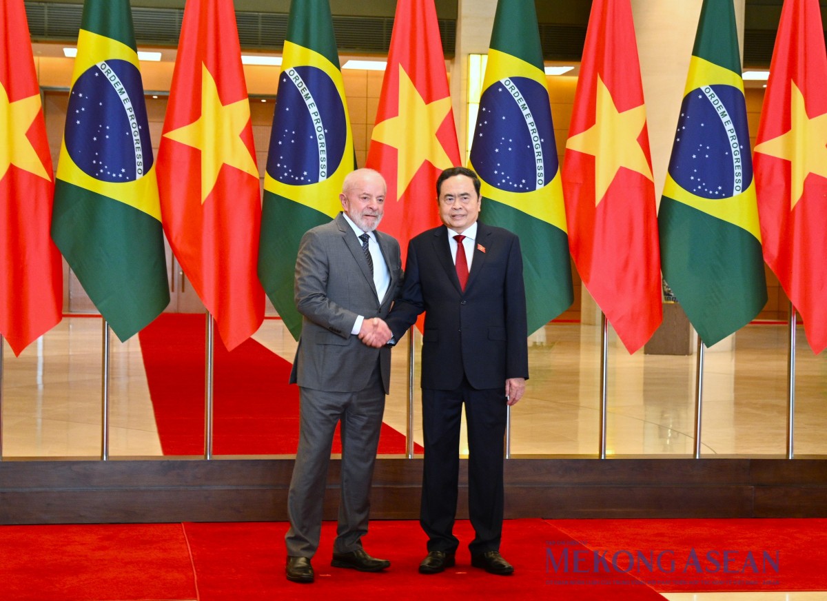 Chủ tịch 555win tải app Trần Thanh Mẫn hội kiến Tổng thống Brazil