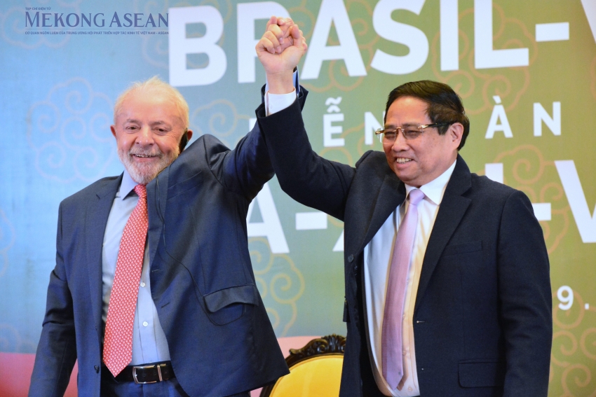 Thủ tướng: Việt Nam sẵn sàng làm cầu nối để Brazil vào thị trường ASEAN