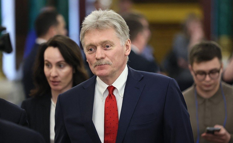 Ông Dmitry Peskov tại Moscow ngày 17/3. Ảnh: Getty