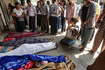 Động đất tại Myanmar: Lò hỏa táng quá tải, số người chết liên tục tăng