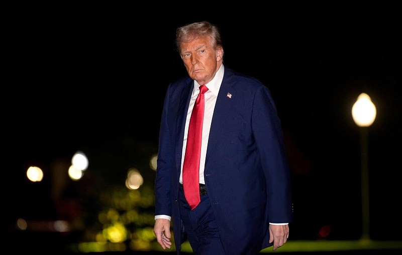 Tổng thống Donald Trump tại Washington ngày 30/3. Ảnh: Getty