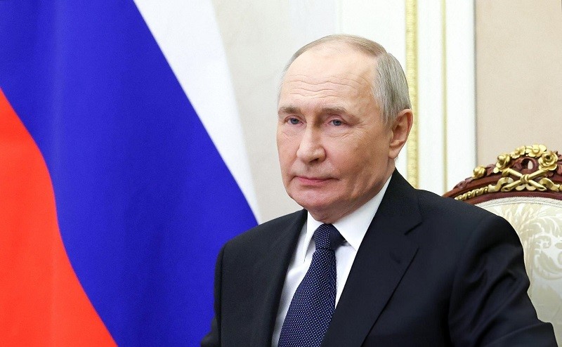 Tổng thống Putin tại Moscow ngày 28/3. Ảnh: Getty