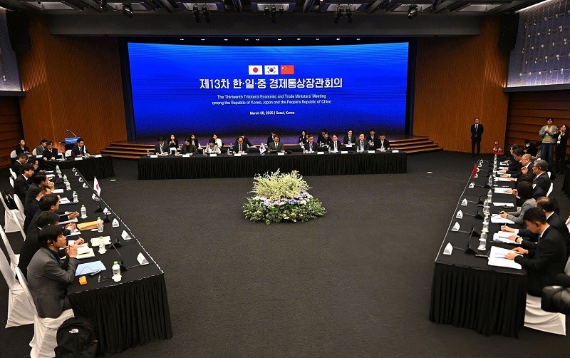 Quang cảnh cuộc họp tại Seoul. Ảnh: Getty