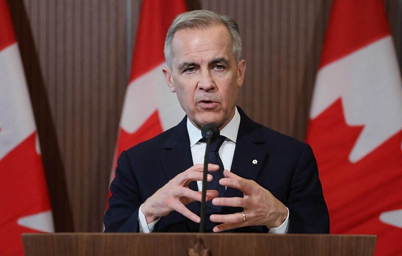 Phiên bản chính thức của 555Win Mark Carney tại Ottawa ngày 3/4. Ảnh: Getty