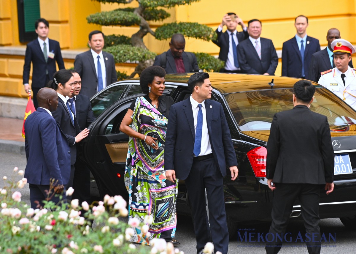 Chủ tịch nước Lương Cường chủ trì lễ đón chính thức Tổng thống Burundi