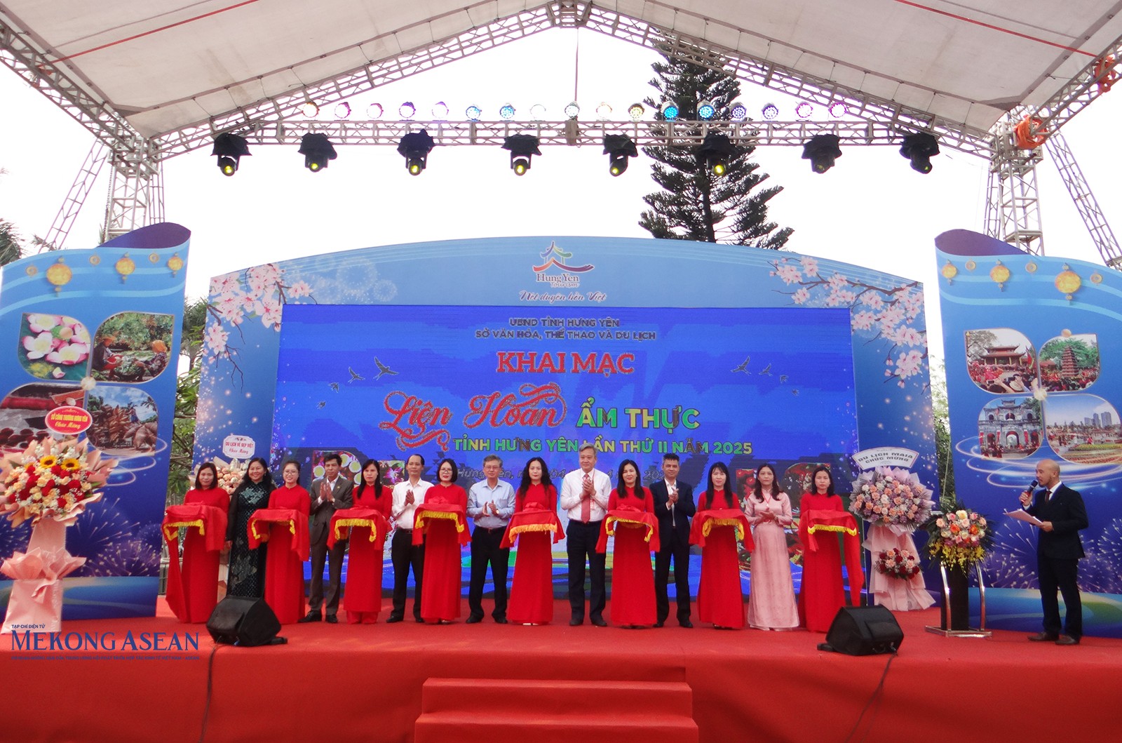 Ấn tượng khai mạc liên hoan ẩm thực tỉnh Hưng Yên lần thứ II năm 2025