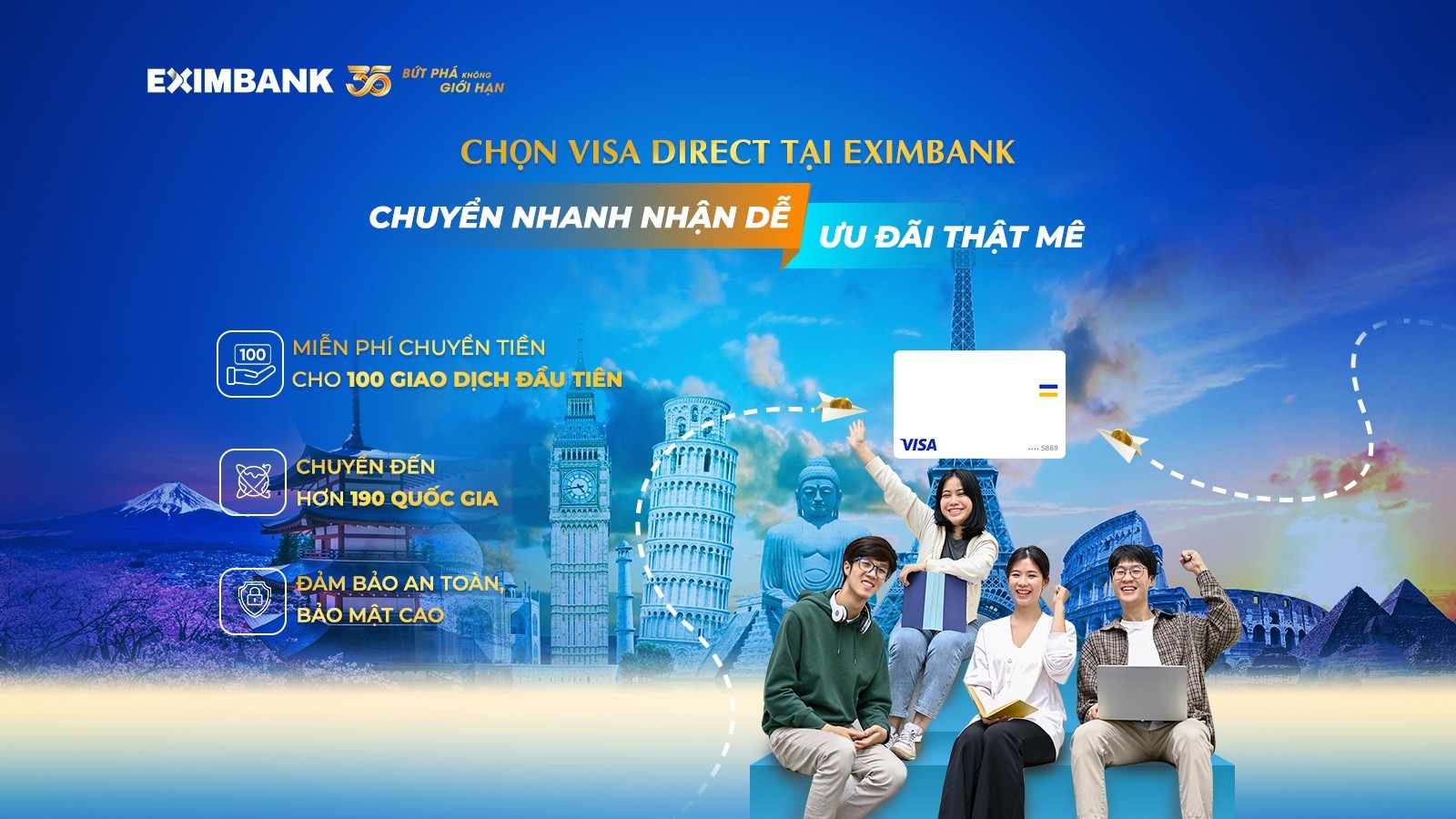 Eximbank đồng hành cùng Trang Nhà Cái 555win.com - Đăng Nhập +555k 'vượt sóng' 555Win login đăng nhập toàn cầu