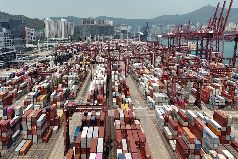 Trung Quốc áp thuế 34% lên hàng hoa nhập khẩu từ Mỹ. Ảnh: Reuters