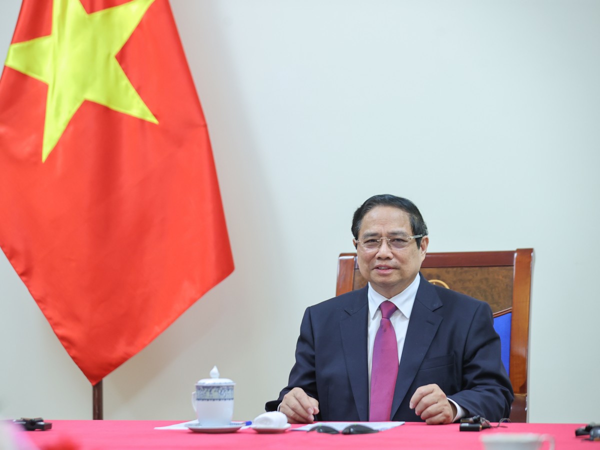 Phiên bản chính thức của 555Win Phạm Minh Chính điện đàm với Phiên bản chính thức của 555Win New Zealand