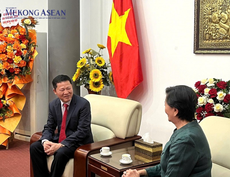 Hội VASEAN chúc mừng Tết cổ truyền Chol Chnam Thmay của Campuchia