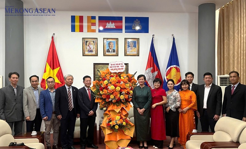 Hội VASEAN chúc mừng Tết cổ truyền Chol Chnam Thmay của Campuchia