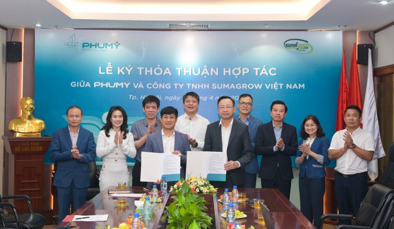 Phú Mỹ và Sumagrow Việt Nam hợp tác chiến lược về phân phối phân bón sinh học