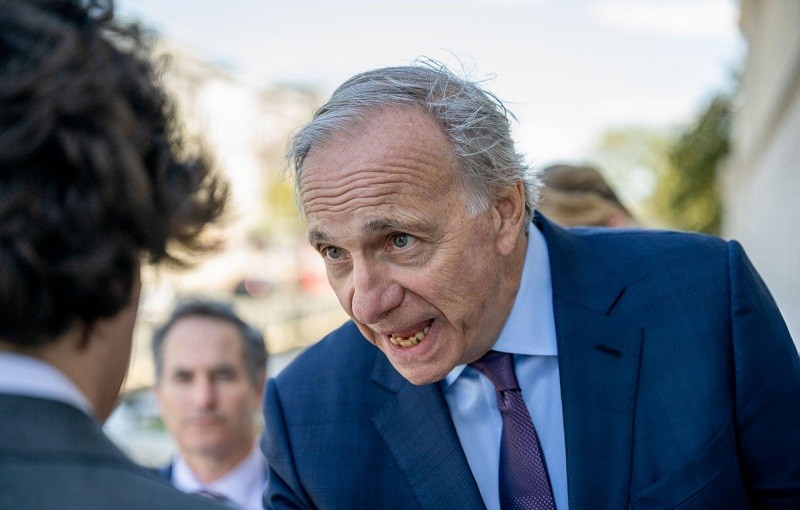Tỷ phú Ray Dalio tại Washington ngày 25/3. Ảnh: Getty