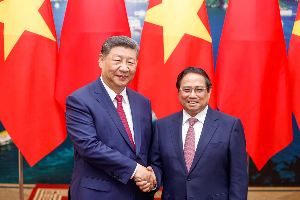 Thủ tướng hội kiến Tổng Bí thư, Chủ tịch nước Tập Cận Bình