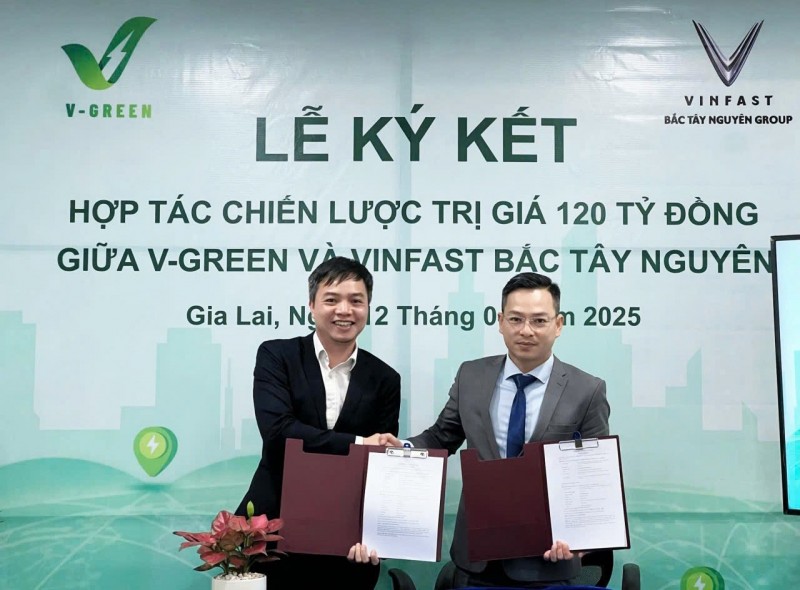 Tây Nguyên sẽ có 3.000 trụ sạc xe điện VinFast trong năm 2025