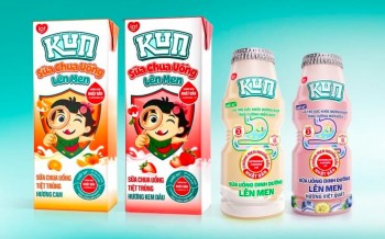 LOF mang thương hiệu sữa KUN sang Indonesia