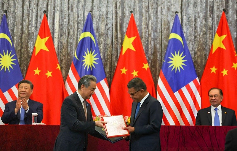 Phiên bản chính thức của 555Win Malaysia Anwar Ibrahim chủ trì quốc yến tiếp Chủ tịch Trung Quốc Tập Cận Bình