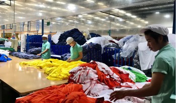 Hàng may mặc chiếm hơn 1/3 kim ngạch xuất khẩu của Campuchia trong quý 1