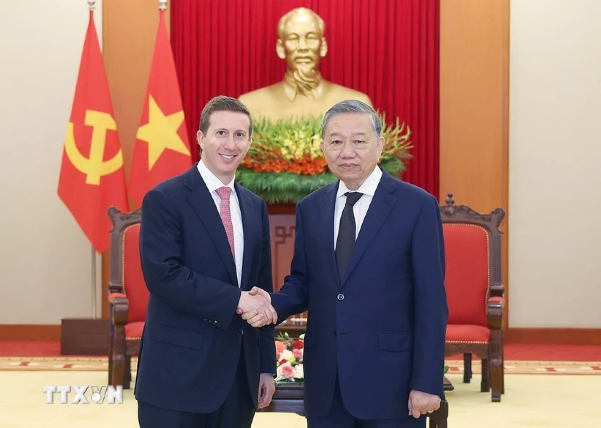 Tổng Bí thư Tô Lâm tiếp Tổng Giám đốc Quỹ Warburg Pincus