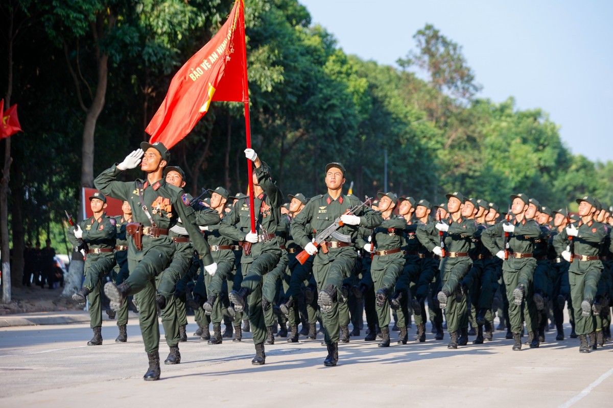 Các lực diễu binh, diễu hành. Ảnh: VGP.