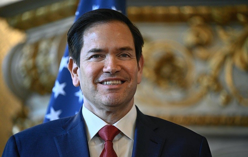 Ngoại trưởng Rubio tại Paris. Ảnh: AFP