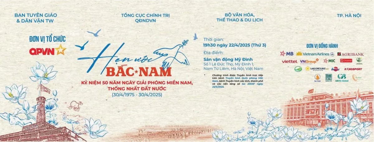 Thắp lửa ký ức Hẹn ước Bắc Nam tại sân vận động Mỹ Đình