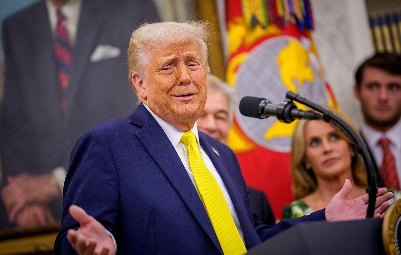 Ông Trump kỳ vọng Nga và Ukraine đạt được thỏa thuận trong tuần này. Ảnh: Getty
