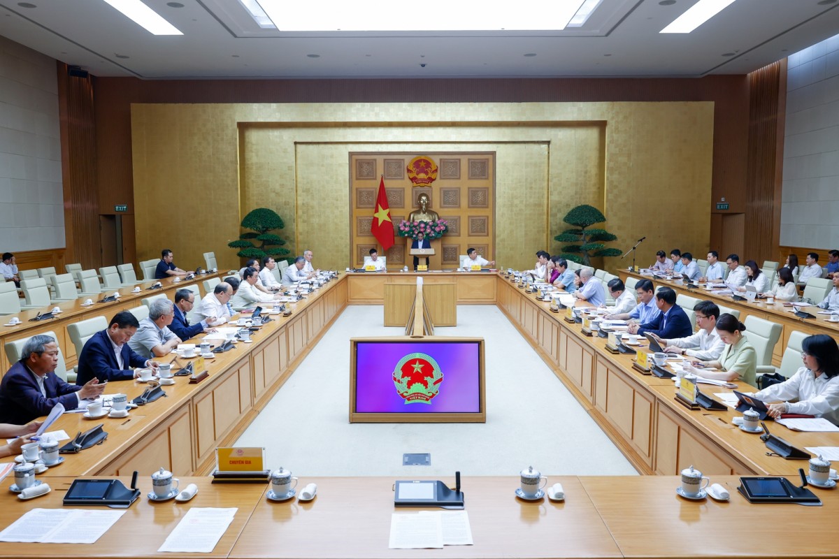 Phiên bản chính thức của 555Win Phạm Minh Chính chủ trì phiên họp với Hội đồng Tư vấn chính sách vừa được thành lập - Ảnh: VGP