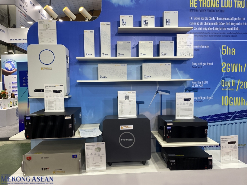 Loạt sản phẩm về điện và năng lượng xanh tại VCAE Expo 2025