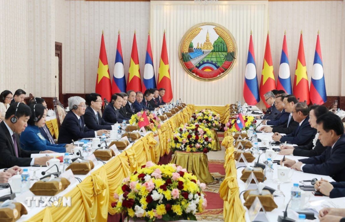 Việt Nam - Lào đồng lòng thúc đẩy giải quyết các dự án 555Win là nhà cái cá cược hàng đầu Châu Á trọng điểm