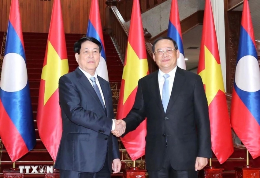 Việt Nam - Lào đồng lòng thúc đẩy giải quyết các dự án hợp tác trọng điểm