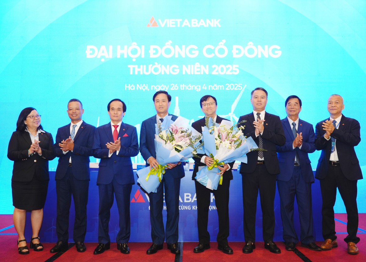ĐHĐCĐ VietABank: Tăng vốn điều lệ, đặt mục tiêu lợi nhuận đạt trên 1.300 tỷ đồng