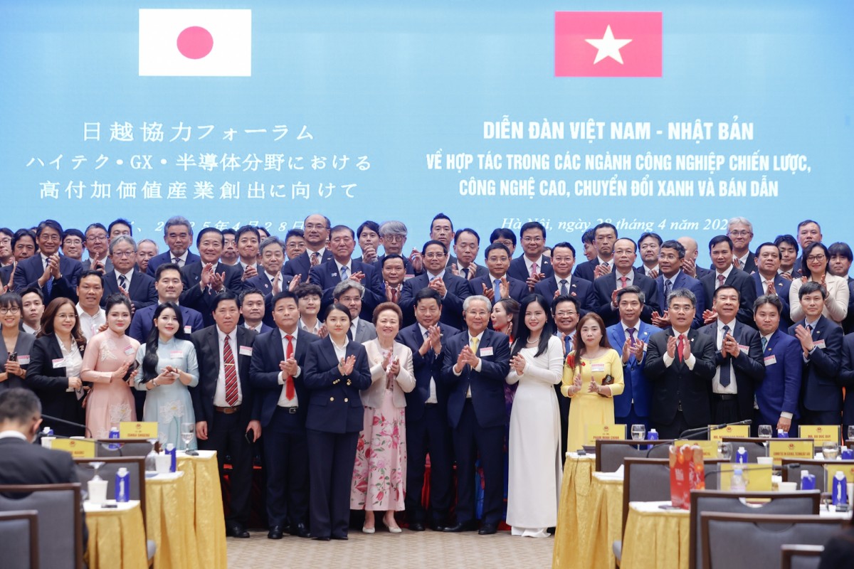 Việt Nam - Nhật Bản gia tăng hợp tác về công nghệ cao, bán dẫn