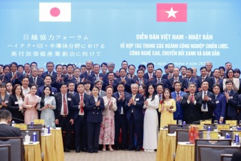 Việt Nam - Nhật Bản gia tăng hợp tác về công nghệ cao, bán dẫn