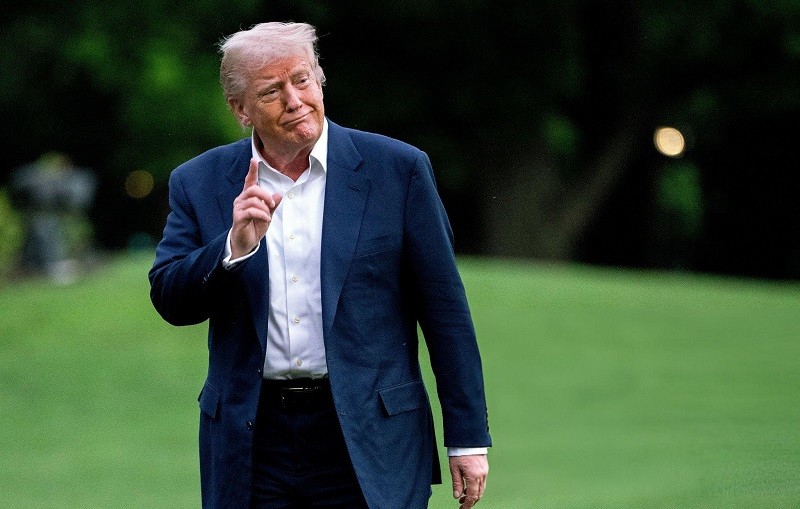 Tổng thống Donald Trump tại Nhà Trắng ngày 4/5. Ảnh: Getty