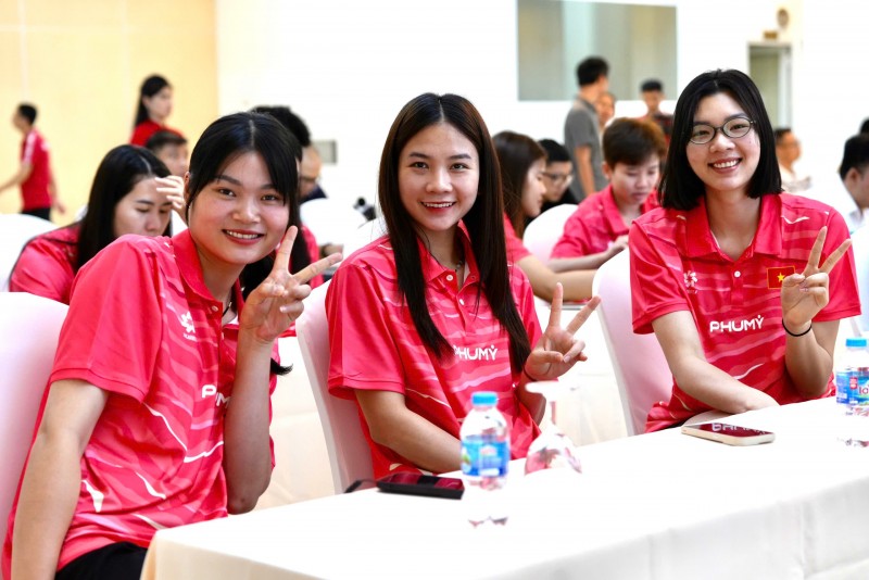 Phú Mỹ đồng hành cùng Đội tuyển bóng chuyền nữ Việt Nam