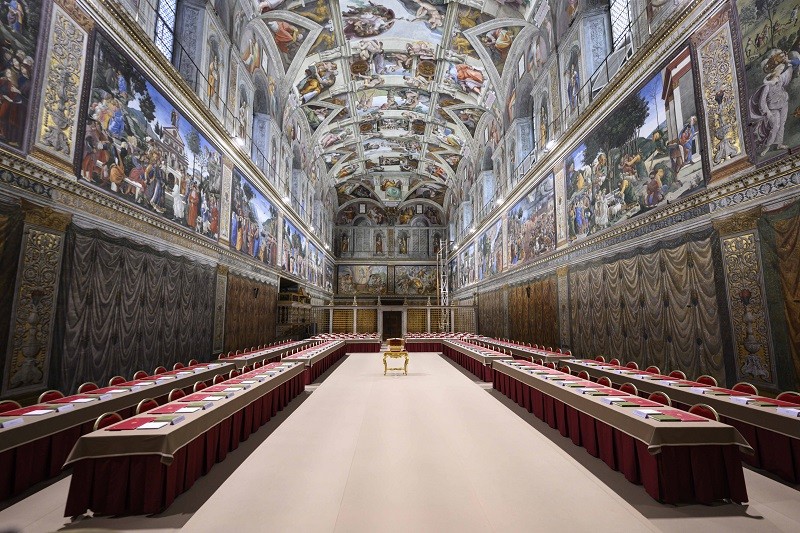 Nhà nguyện Sistine – nơi diễn ra Mật nghị Hồng y. Ảnh: Vatican News