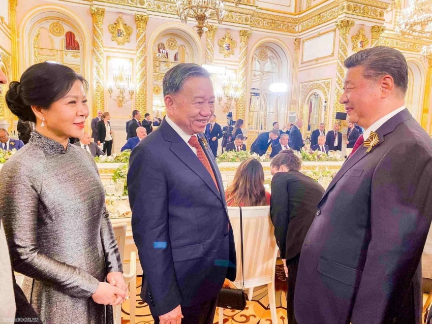 tong bi thu to lam tiep xuc song phuong lanh dao cap cao mot so nuoc