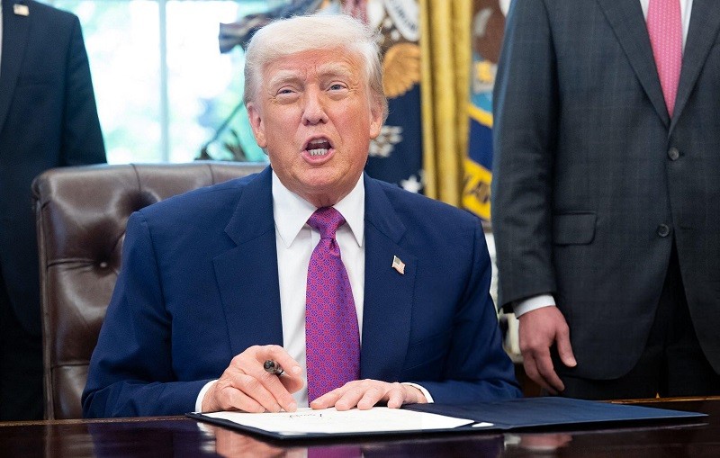 Tổng thống Donald Trump tại Nhà Trắng ngày 9/5. Ảnh: Getty