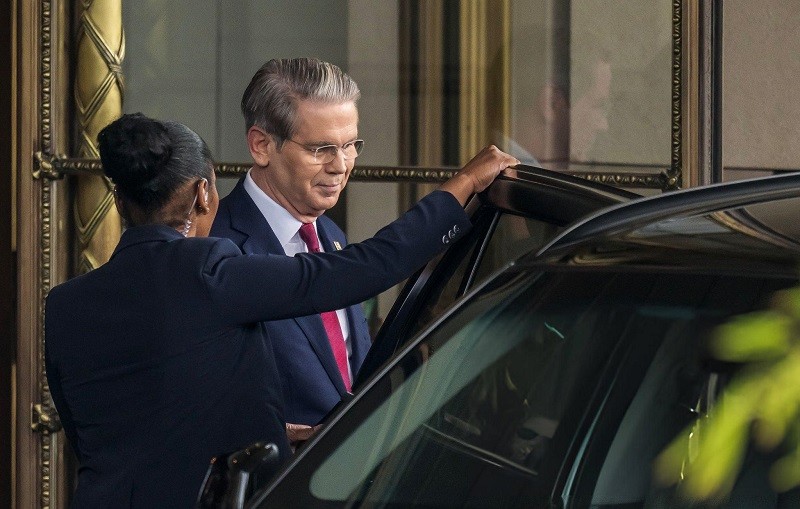 Bộ trưởng Scott Bessent tại Thụy Sỹ ngày 10/5. Ảnh: AFP